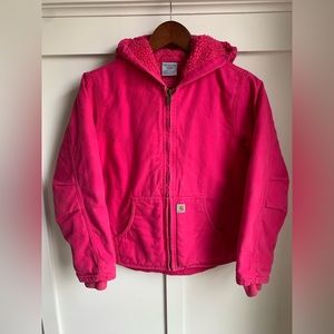 Carhartt Girls’ Sherpa-Lined Winter Jacket